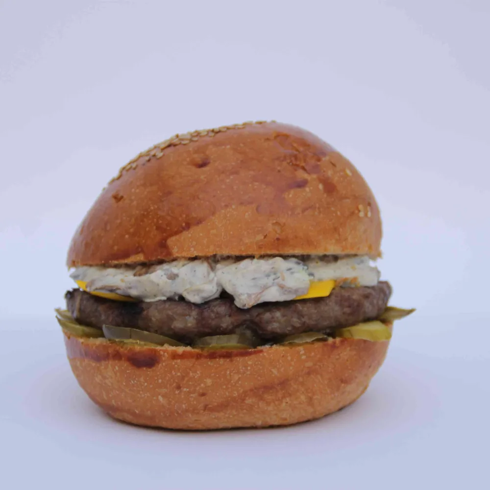ماشروم برگر (120 gr) در مکث برگر